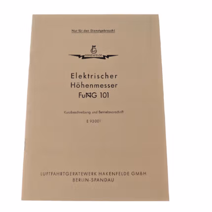 Elektrischer Höhenmesser Fung 101