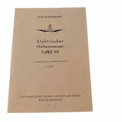 Elektrischer Höhenmesser Fung 101