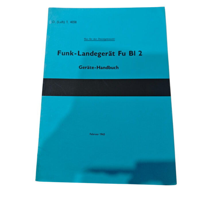 Funk Landegerät Fu Bi 2 Geräte Handbuch – Bild 1