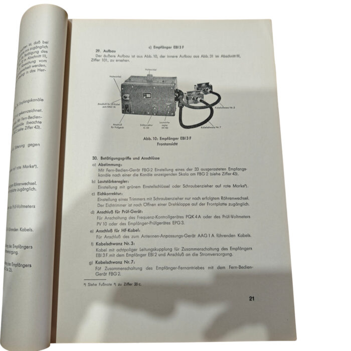 Funk Landegerät Fu Bi 2 Geräte Handbuch – Bild 2