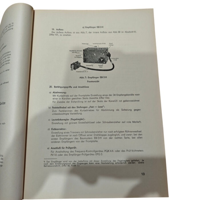 Funk Landegerät Fu Bi 2 Geräte Handbuch – Bild 2