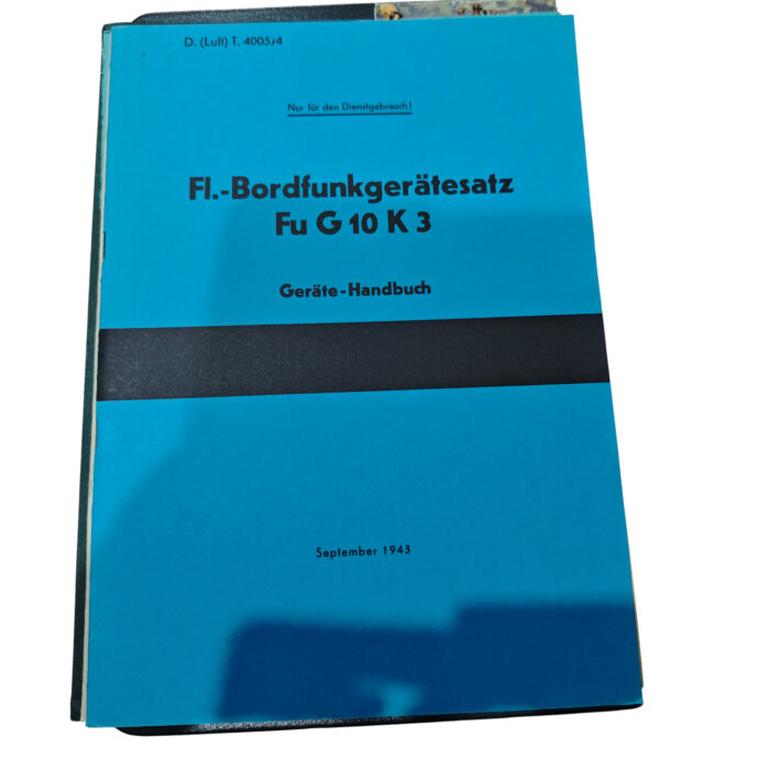 Fl Bordfunkgerätesatz Fu G 10 K 3 Geräte Handbuch – Bild 1