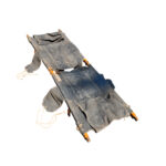Feldtrage Krankentrage Sanitätstrage Wehrmacht Luftwaffen Blauer Stoff Sanitäter