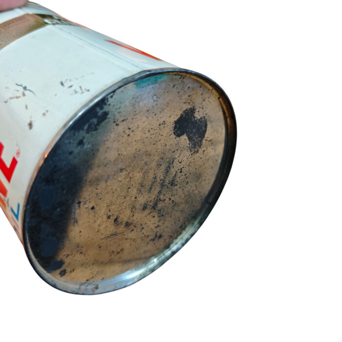 Alte Öldose VALVOLINE Motoröl Tankstelle Ölkanne Oil Tin Can Gas Service – Bild 6
