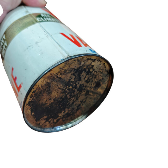 Alte Öldose VALVOLINE Motoröl Tankstelle Ölkanne Oil Tin Can Gas Service – Bild 12