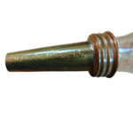 Alte Öldose GARGOYLE Mobiloil Glasflasche Ausgießer Motoröl Tankstelle Ölkanne Oil Tin Can Gas Service – Bild 9