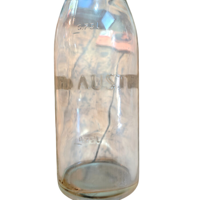 Alte Öldose GARGOYLE Mobiloil Glasflasche Ausgießer Motoröl Tankstelle Ölkanne Oil Tin Can Gas Service – Bild 2