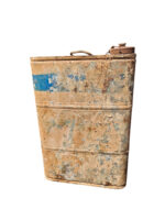 Wehrmacht Kraftstoff Behälter 20 l Sandfarben Feuergefährlich 1944 WH WK2 WW2