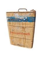Wehrmacht Kraftstoff Behälter 20 l Sandfarben Feuergefährlich 1944 WH WK2 WW2 – Bild 3
