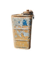 Wehrmacht Kraftstoff Behälter 3 l Sandfarben Feuergefährlich 1944 WH WK2 WW2 – Bild 2