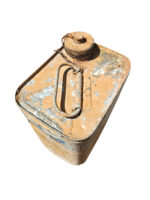 Wehrmacht Kraftstoff Behälter 3 l Sandfarben Feuergefährlich 1944 WH WK2 WW2 – Bild 5