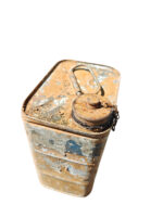 Wehrmacht Kraftstoff Behälter 3 l Sandfarben Feuergefährlich 1944 WH WK2 WW2 – Bild 6