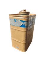 Wehrmacht Kraftstoff Behälter 3 l Sandfarben Feuergefährlich 1944 WH WK2 WW2 – Bild 4