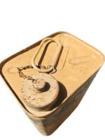 Wehrmacht Kraftstoff Behälter 3 l Sandfarben Feuergefährlich 1944 WH WK2 WW2 – Bild 5