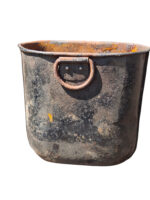 KuK Feldflaschenbecher Ersatzmaterial Späte Ausführung Lackiertes Eisen Blech – Bild 7