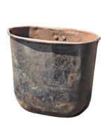 KuK Feldflaschenbecher Ersatzmaterial Späte Ausführung Lackiertes Eisen Blech – Bild 5