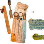 Wehrmacht Rot Kreuz Sanitätstasche teilbestückt – Bild 15