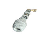 Wehrmacht Portepee Miniatur Schwarz Silber 2WK WW2 – Bild 2