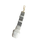 Wehrmacht Portepee Miniatur Schwarz Silber 2WK WW2 – Bild 5