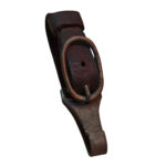 Partei Dolch Gehänge Karabiner Braun Leder – Bild 2