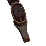 Partei Dolch Gehänge Karabiner Braun Leder – Bild 6