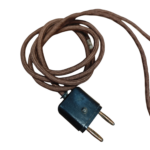 Wehrmacht Doppelfernhörer Ersatzkabel und Stecker Anschluss  Panzerkopfhörer usw. – Bild 9