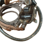 Wehrmacht Kehlkopfmikrofon (Fu)b Funk Umschalter dreipoliger Stecker Luftwaffe Heer 2WK WW2 – Bild 8
