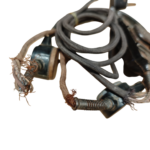 Wehrmacht Kehlkopfmikrofon (Fu)b Funk Umschalter dreipoliger Stecker Luftwaffe Heer 2WK WW2 – Bild 11