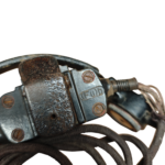 Wehrmacht Kehlkopfmikrofon (Fu)b Funk Umschalter dreipoliger Stecker Luftwaffe Heer 2WK WW2 – Bild 13