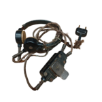 Wehrmacht Kehlkopfmikrofon (Fu)b Funk Umschalter zweipoliger Stecker Luftwaffe Heer 2WK WW2 – Bild 2