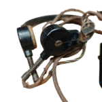 Wehrmacht Kehlkopfmikrofon (Fu)b Funk Umschalter zweipoliger Stecker Luftwaffe Heer 2WK WW2 – Bild 8