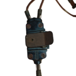 Wehrmacht Kehlkopfmikrofon (Fu)b Funk Umschalter dreipoliger Stecker Luftwaffe Heer 2WK WW2 – Bild 6