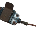 Wehrmacht Kehlkopfmikrofon (Fu)b Funk Umschalter dreipoliger Stecker Luftwaffe Heer 2WK WW2 – Bild 7