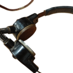 Wehrmacht Kehlkopfmikrofon (Fu)b Funk Umschalter dreipoliger Stecker Luftwaffe Heer 2WK WW2 – Bild 10